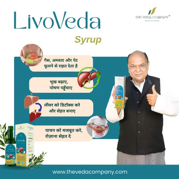LivoVeda Syrup- Buy liver supplements for fatty liver