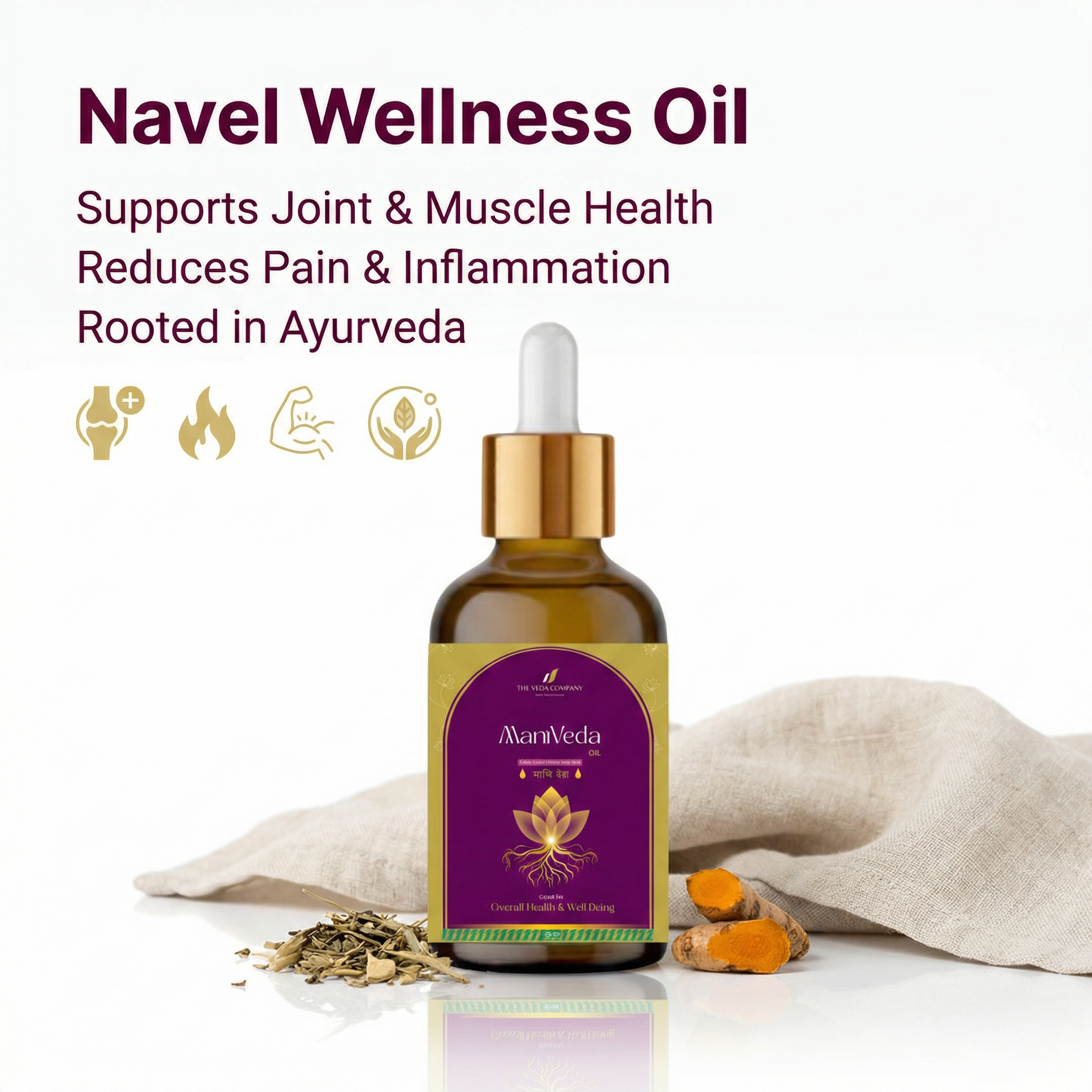 🦵 ManiVeda Oil